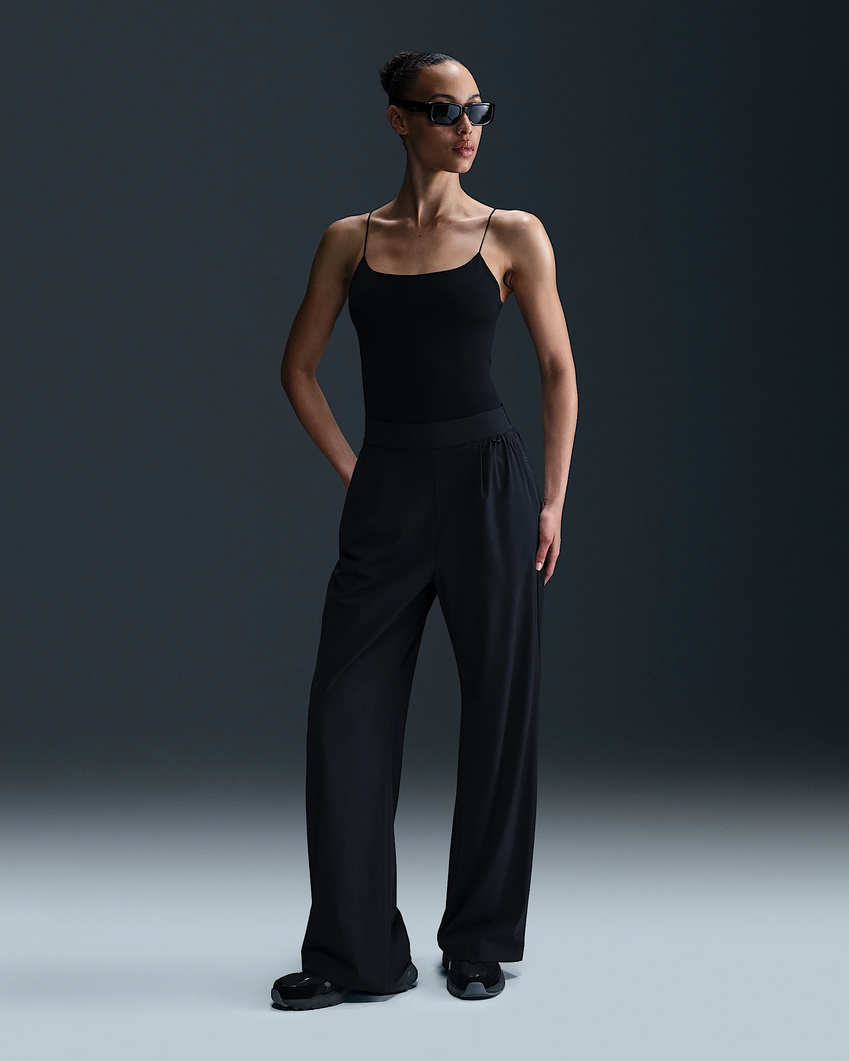 Nike 24.7 PerfectStretch Women’s Dri-FIT High-Waisted Loose Wide Leg Pants HM8389-010